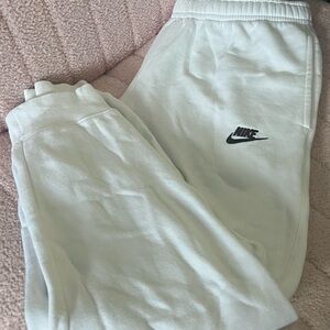 Nike Kids White Joggers